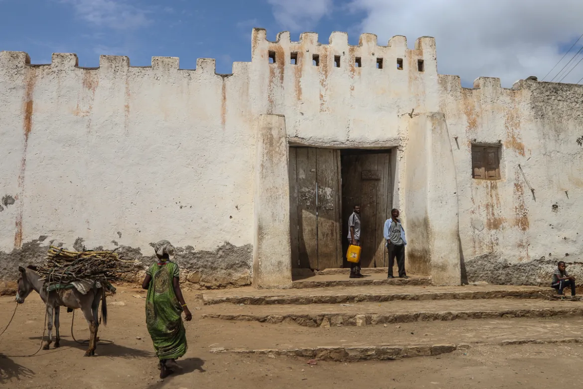 Harar Jugol ancient city walls and gates, Eastern Ethiopia